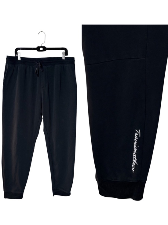 Travis Mathew Other - TravisMathew Jogger Pants Size XL Black Drawstring Logo Athletic Golf Pants